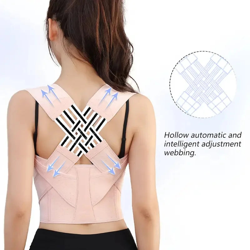 Adjustable Posture Corrector Back Brace for Men & Women