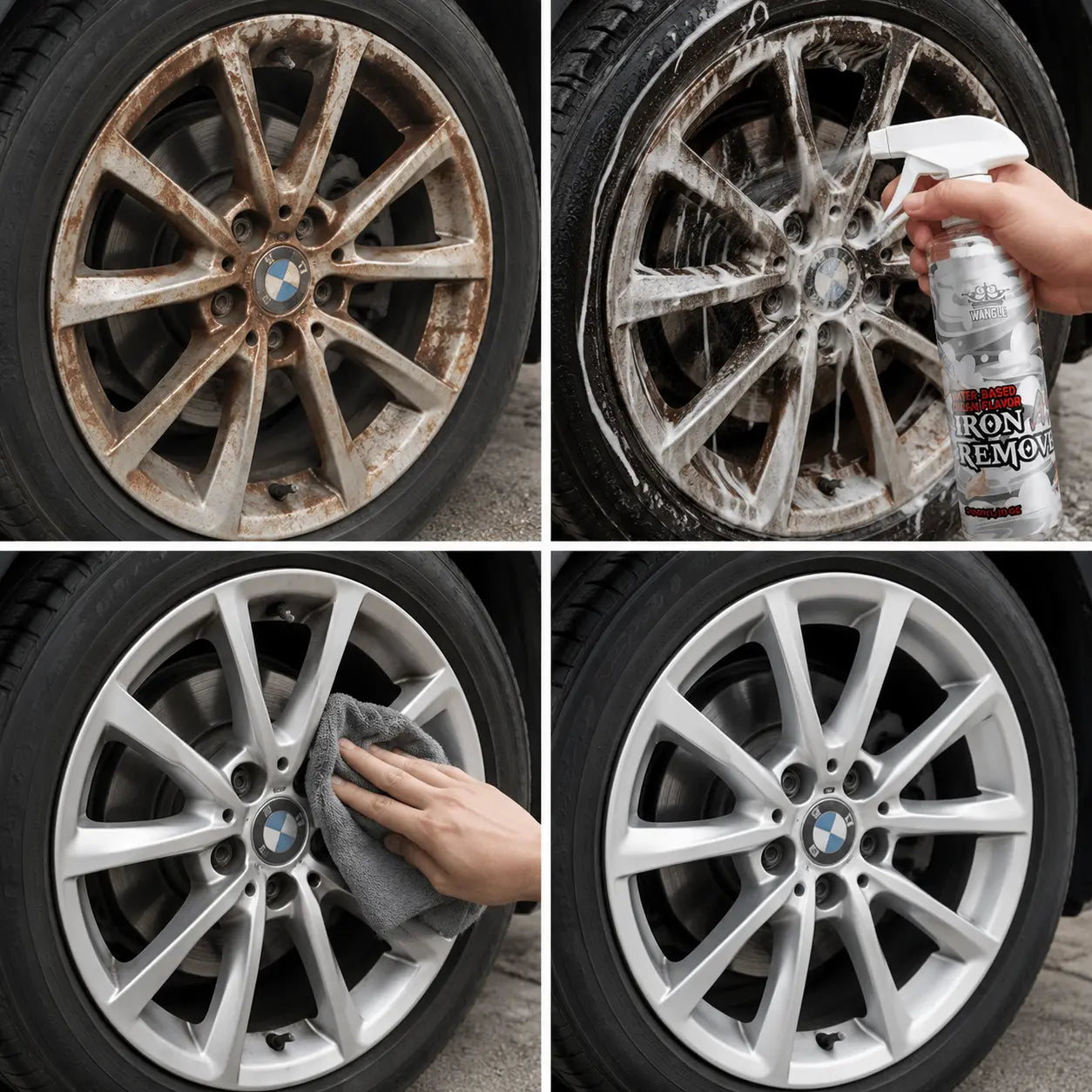 Rust Remover – Fast-Acting Heavy Duty Formula for Deep Rust, Corrosion & Oxidation Removal, Instantly Restores Metal Shine and Smooth Surface Finish, Ideal for Automotive, Home, Tools & Industrial Equipment Cleaning Use